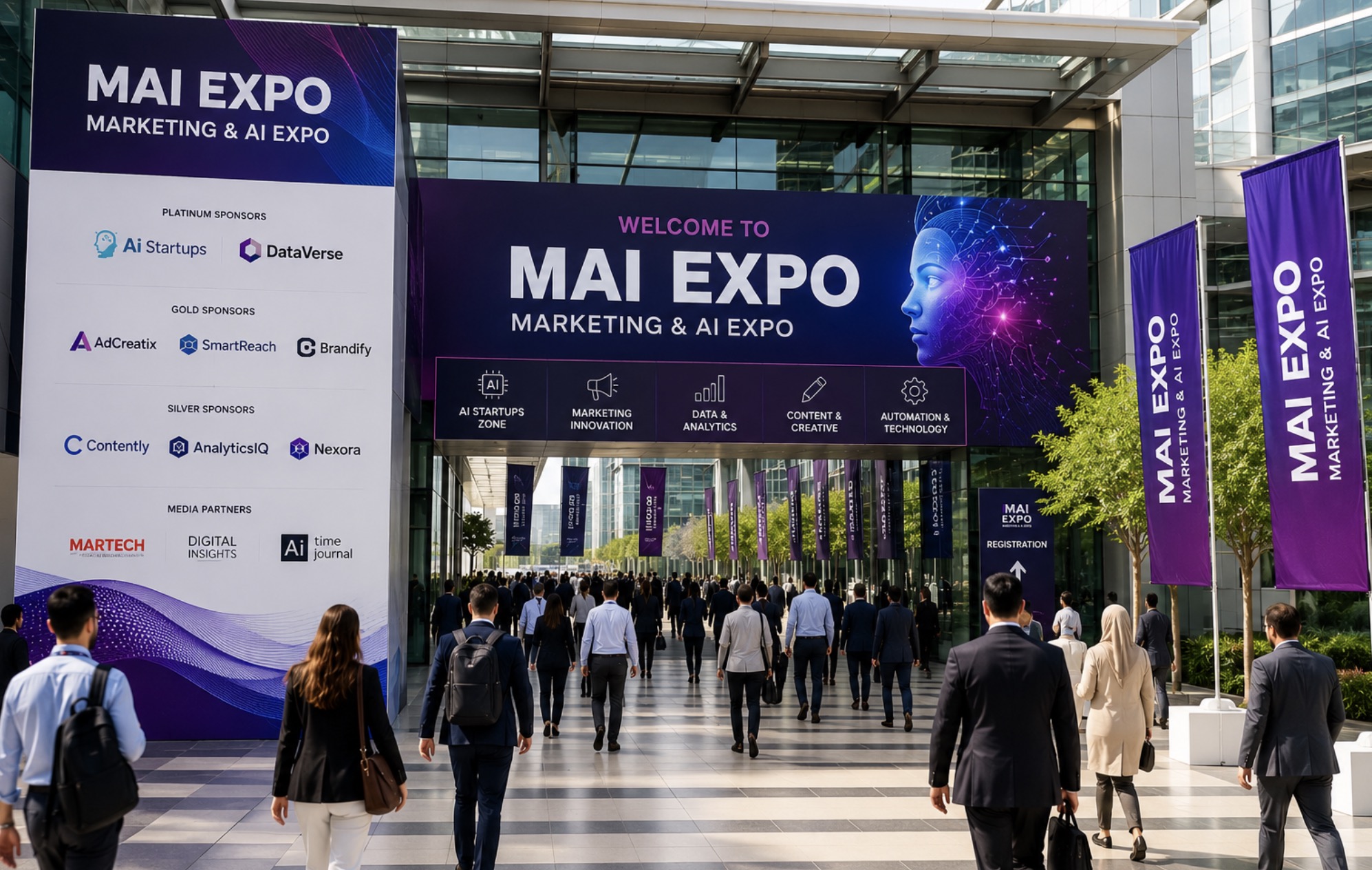 MAIXPO conference venue entrance