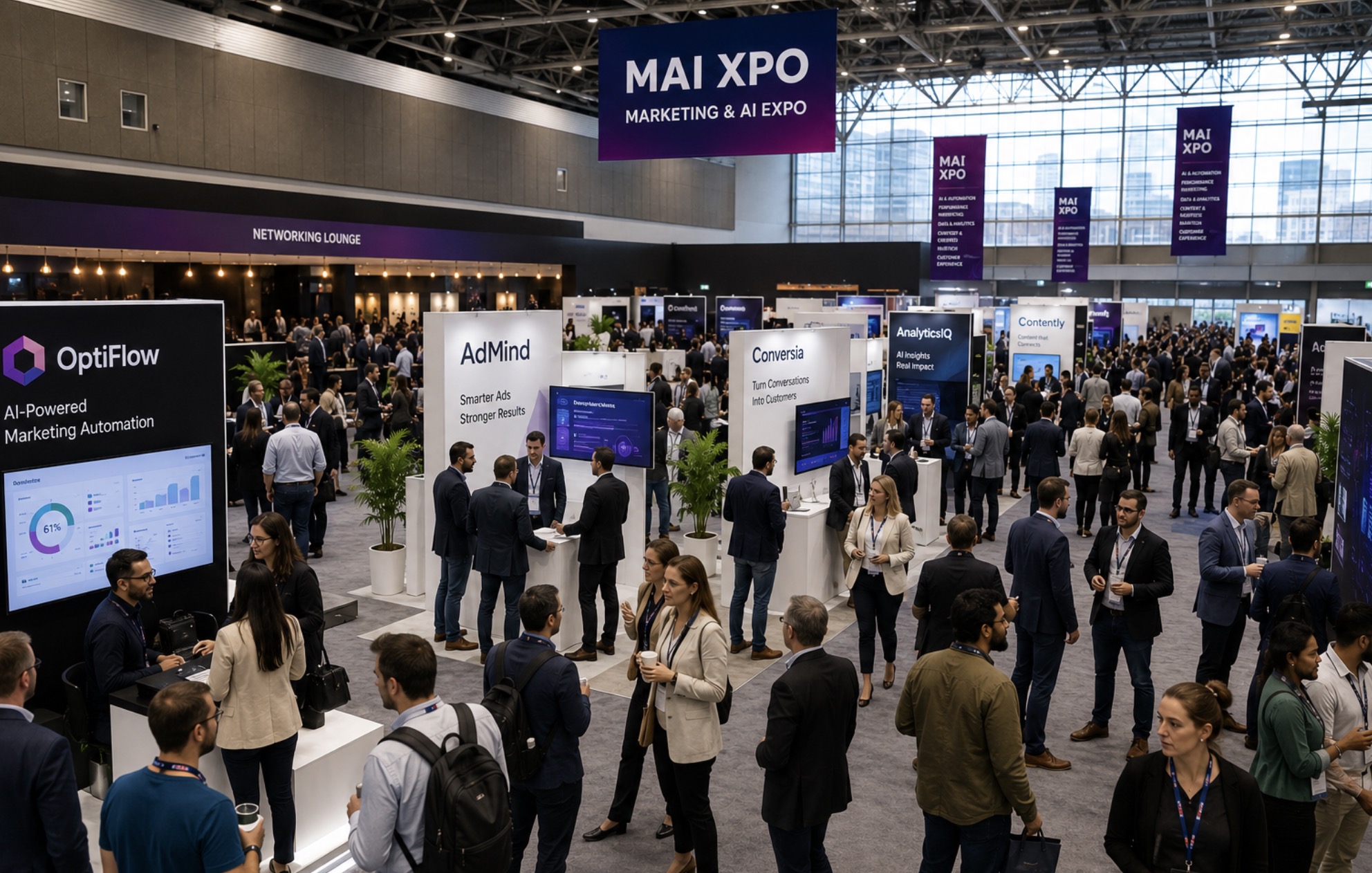 MAIXPO exhibitor booths
