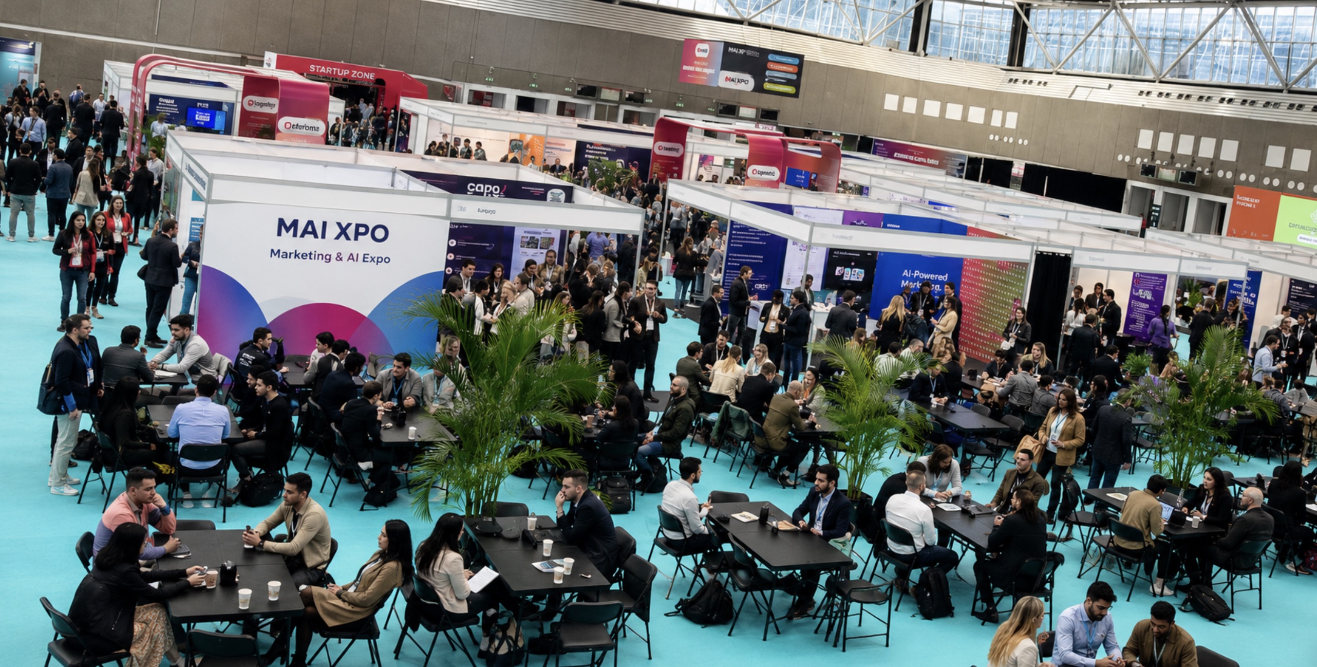 MAIXPO expo floor networking